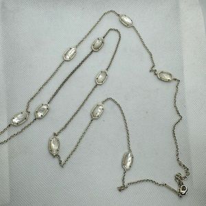 Kendra Scott Gold/Ivory Pearl Kellie Necklace